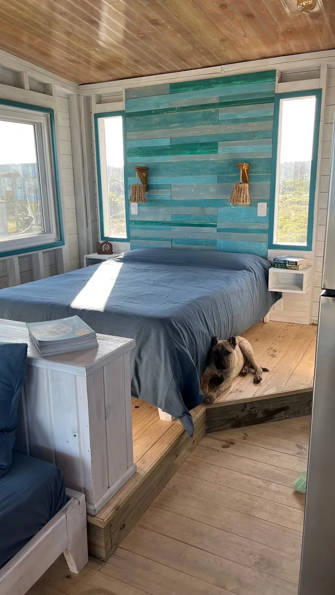Dormitorio elevado de una Ocean View