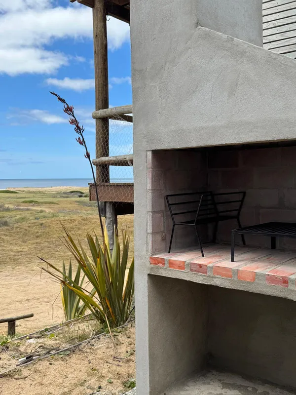 Parrillero exclusivo junto al deck